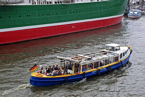 Stadtrundfahrt Hamburg - Die Gelben Doppeldecker, Hafenrundfahrt Hafen ...