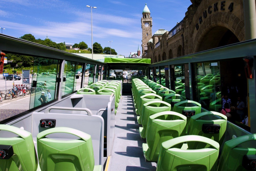 Doppeldecker Bus Innenausstattung